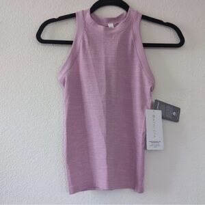 Athleta Women's Renew Raceback Tank Space Dye Heather. Size XS. Brand NWT
